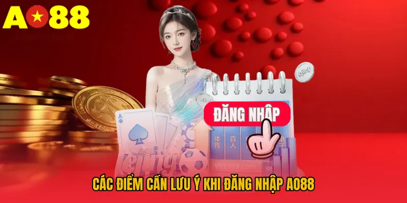 Các điểm cần lưu ý khi đăng nhập AO88
