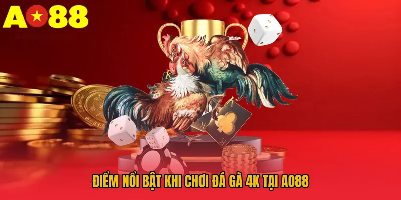 Điểm nổi bật khi chơi đá gà 4K tại AO88